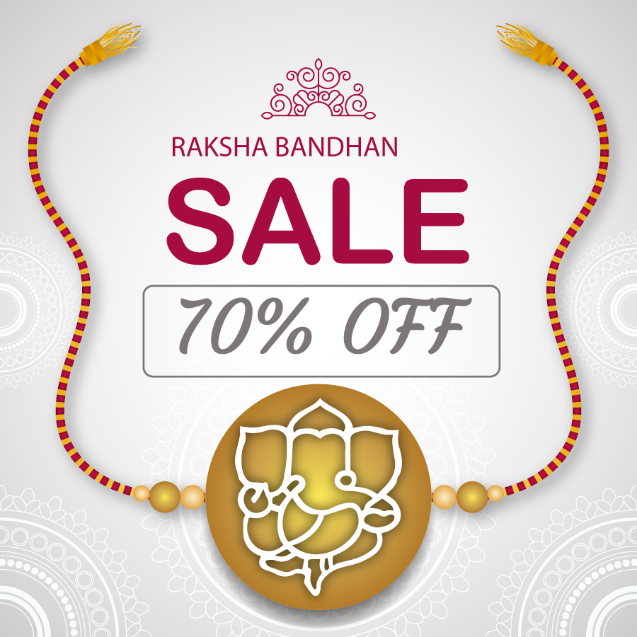 Rakhi 70% off