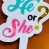 cake topper baby shower - Bubbly Decors