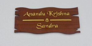 couple name board - Bubbly Decors