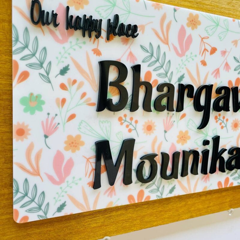pattern name board - Bubbly Decors