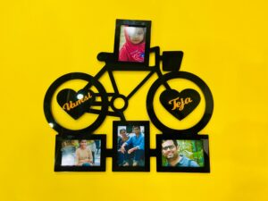 Photo frame Bicycle shaped - Bubbly Decors