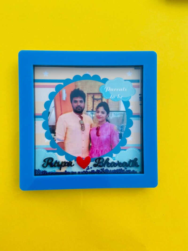 Fridge magnet Depth frame - Bubbly Decors