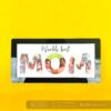 Worlds best mom frame - Bubbly Decors