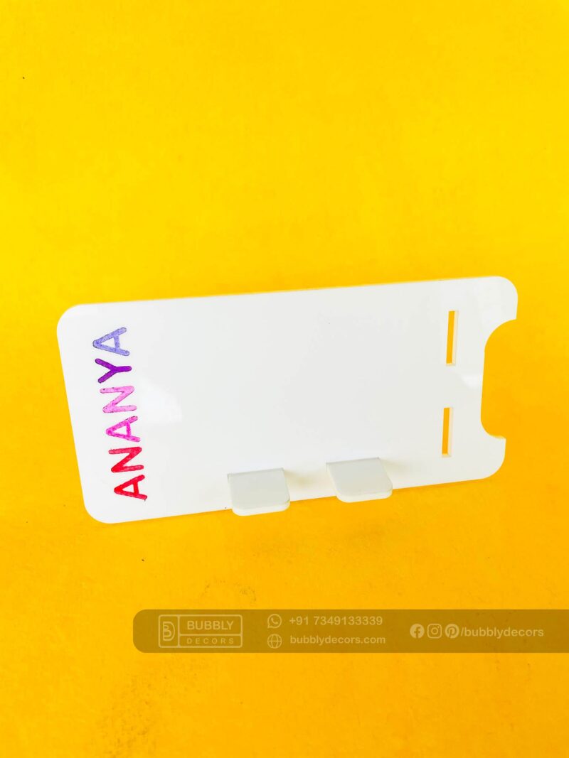 Mobile stand colour name - Bubbly Decors