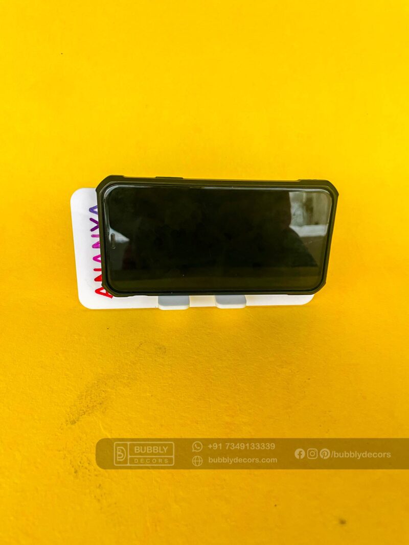 Mobile stand colour name - Bubbly Decors