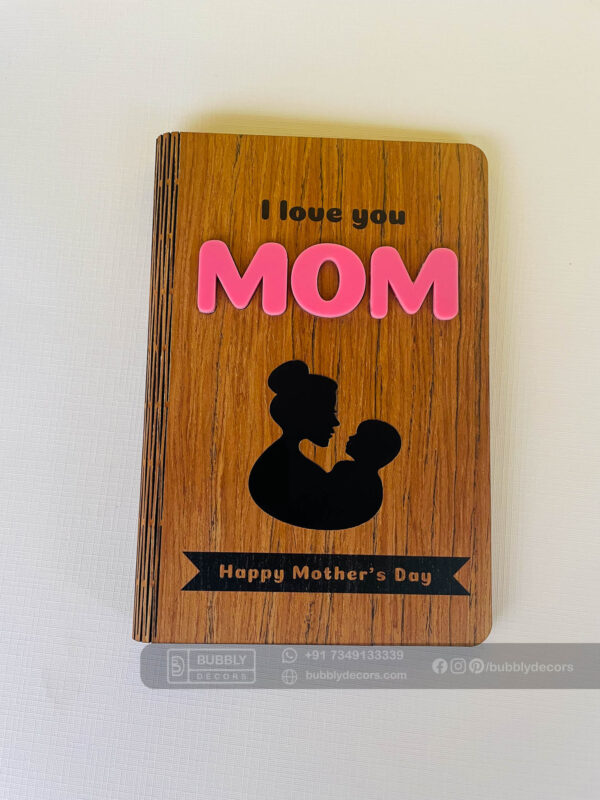wood greeting mother - Bubbly Decors