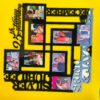 Custom made couple frame - Bubbly Decors