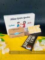 Best Brother Magnet Rakhi Combo - Bubbly Decors