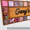 Name board pattern tiles - Bubbly Decors