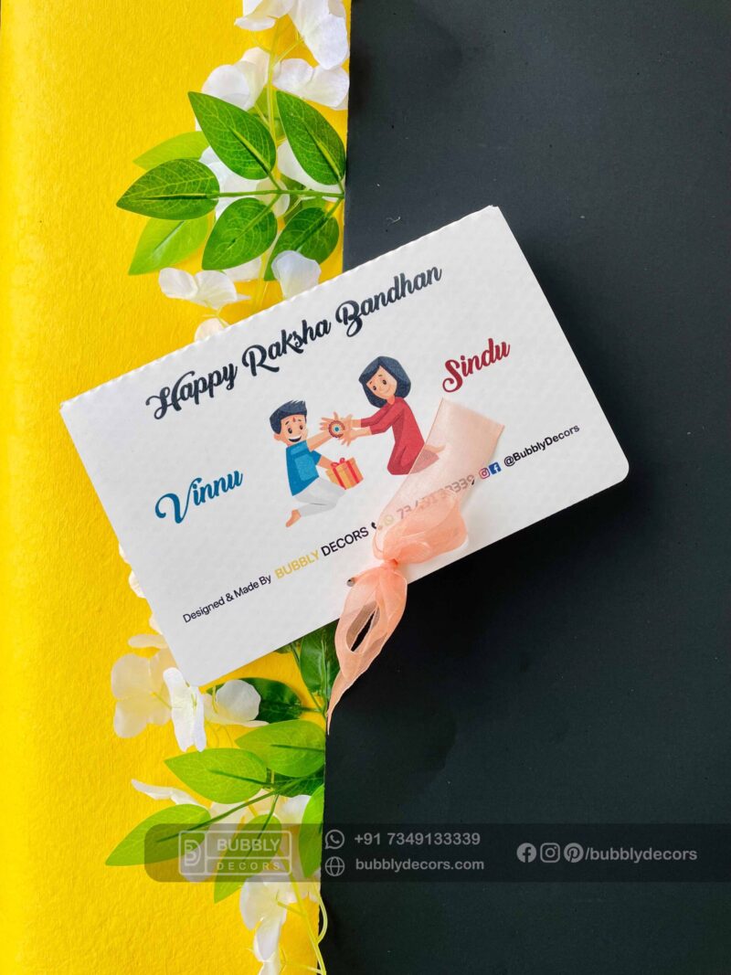 Best Brother Magnet Rakhi Combo - Bubbly Decors