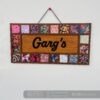 Name board pattern tiles - Bubbly Decors