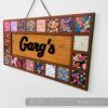 Name board pattern tiles - Bubbly Decors