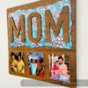Mom wood photo frame - Bubbly Decors