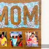 Mom wood photo frame - Bubbly Decors