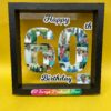 60 years birthday photo frame - Bubbly Decors