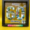 60 years birthday photo frame - Bubbly Decors
