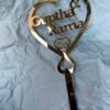 cake topper couple double heart - Bubbly Decors