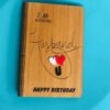 Husband wood greeting - Bubbly Decors