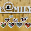 Family photos clock - Bubbly Decors