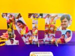 Couple alphabets masked photos - Bubbly Decors