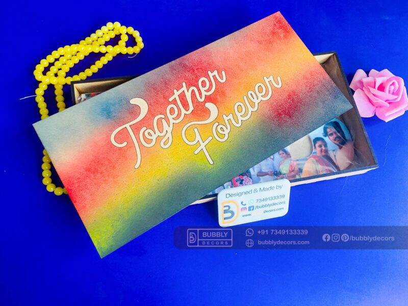 Custom message on packaging - Bubbly Decors