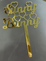 cake topper couple hearts - Bubbly Decors