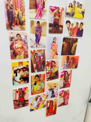 Photo fridge magnets - Bubbly Decors
