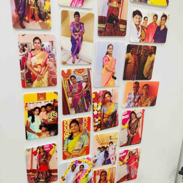 Photo fridge magnets - Bubbly Decors