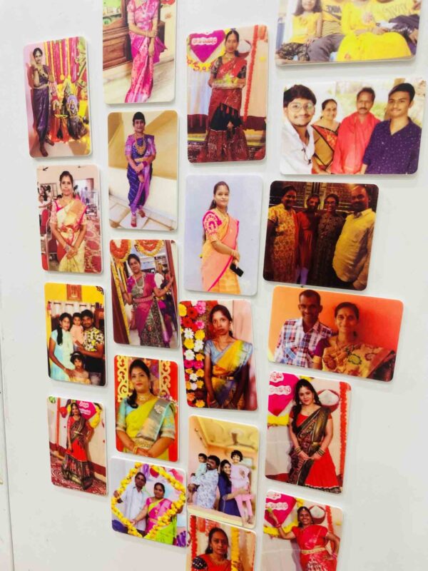 Photo fridge magnets - Bubbly Decors