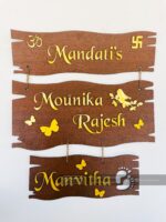 Name Board 3 steps - Bubbly Decors