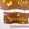 Name Board 3 steps - Bubbly Decors