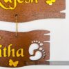 Name Board 3 steps - Bubbly Decors