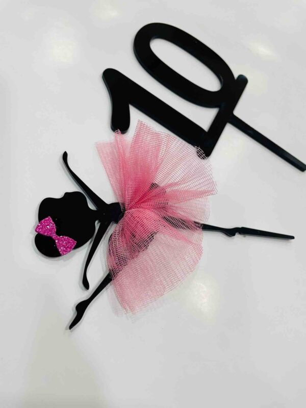 Cake topper Barbie - Bubbly Decors
