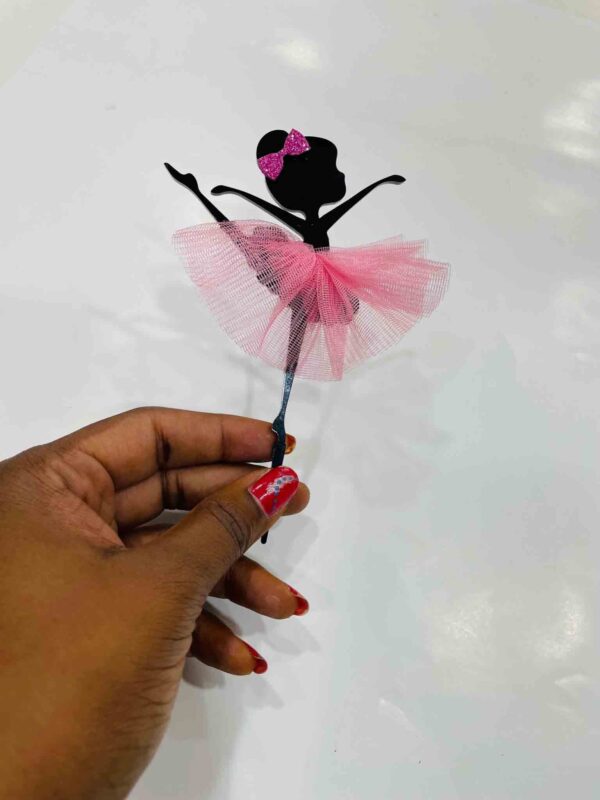Cake topper Barbie - Bubbly Decors