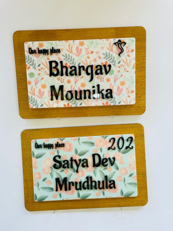 pattern name board - Bubbly Decors