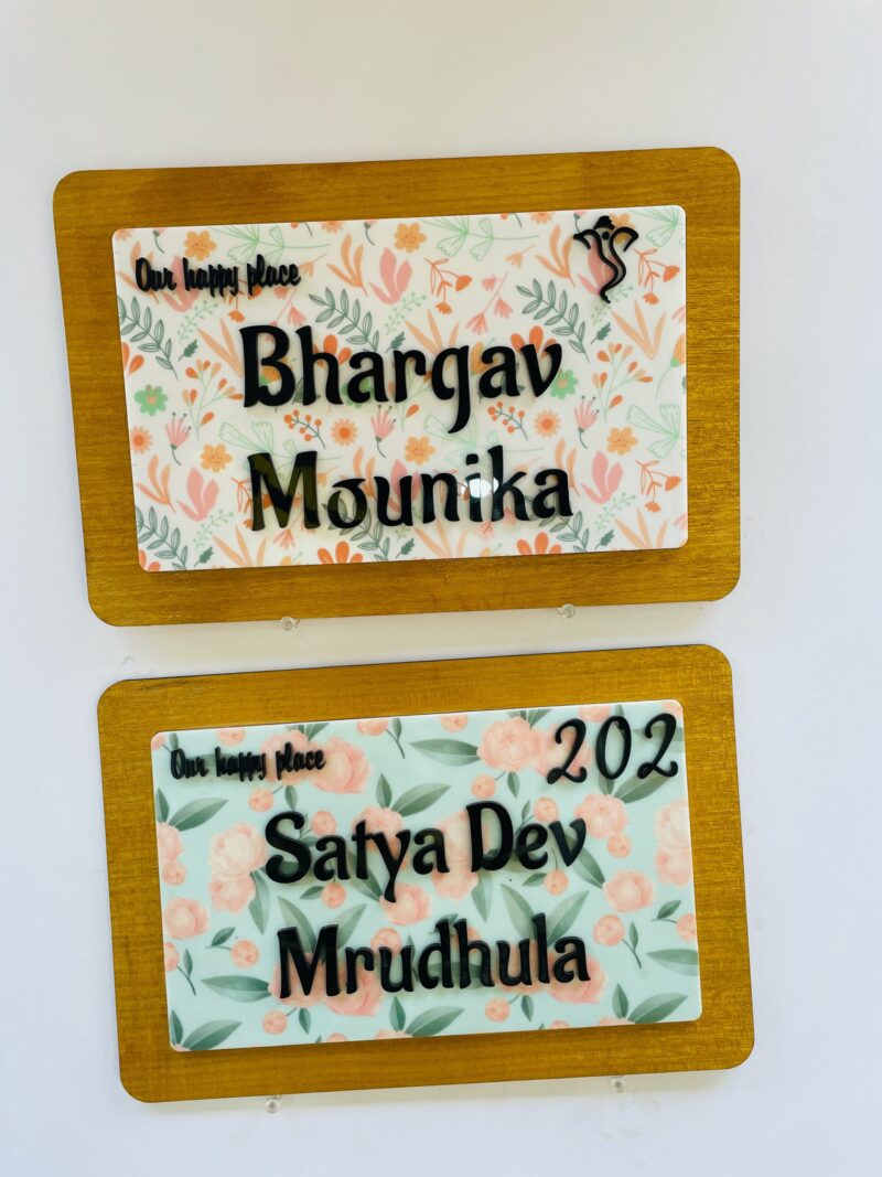 pattern name board - Bubbly Decors