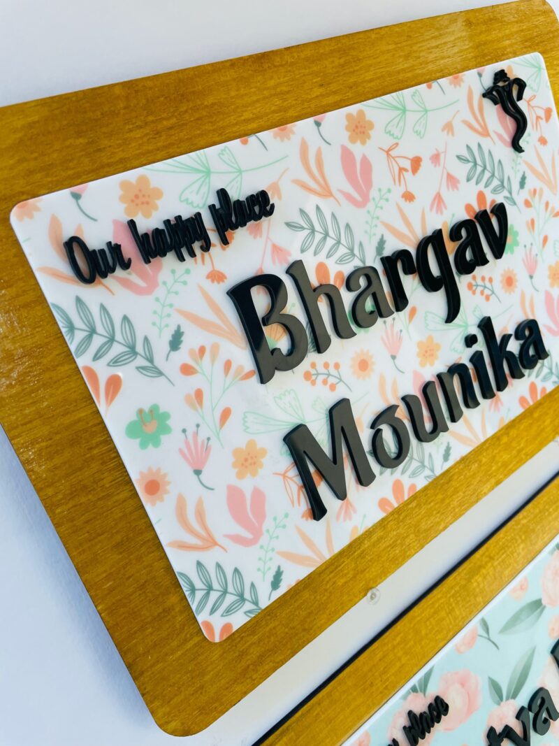 pattern name board - Bubbly Decors