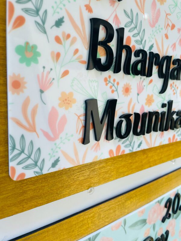 pattern name board - Bubbly Decors
