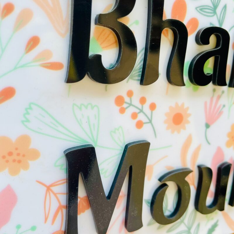 pattern name board - Bubbly Decors
