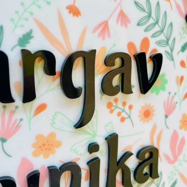 pattern name board - Bubbly Decors