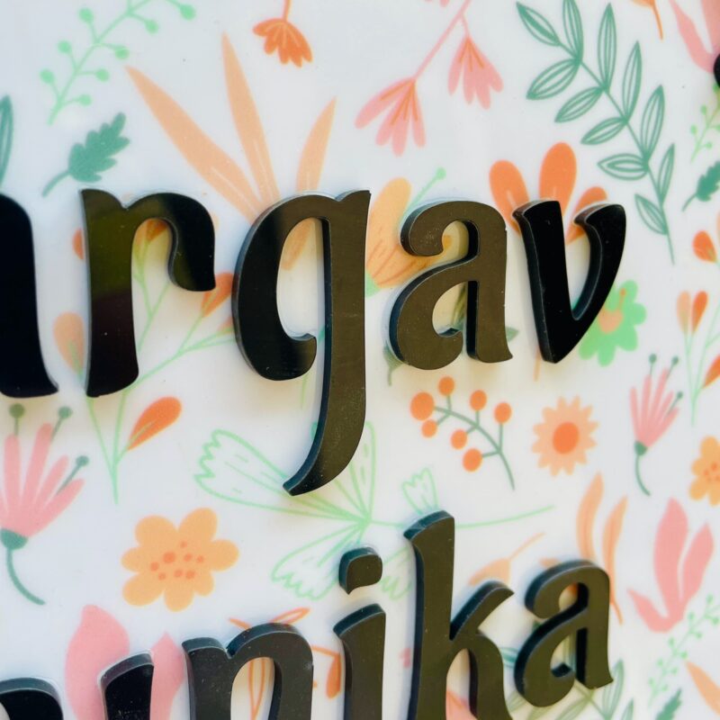 pattern name board - Bubbly Decors