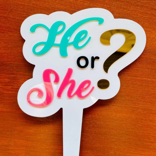 cake topper baby shower - Bubbly Decors