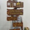 name board 5 step 3 kids - Bubbly Decors