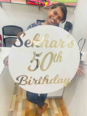 Birthday Board - Bubbly Decors