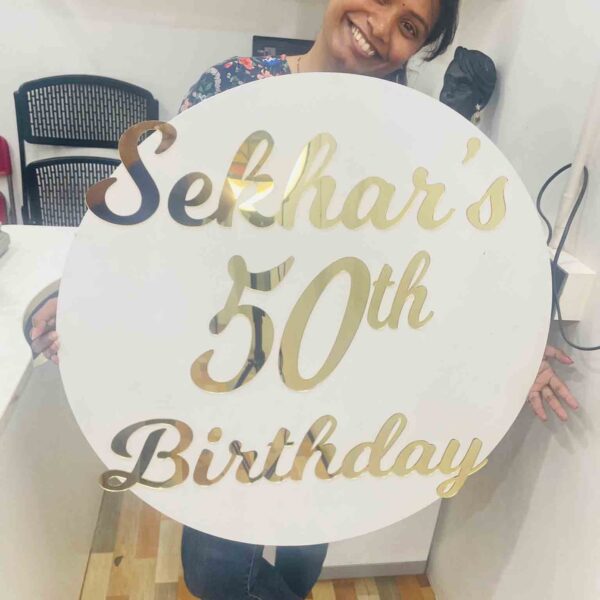 Birthday Board - Bubbly Decors