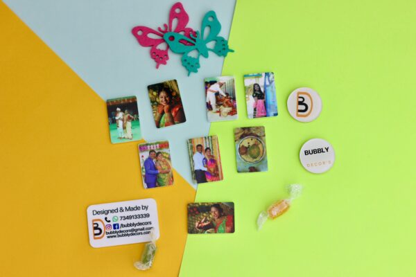 Photo fridge magnets - Bubbly Decors