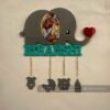 Baby details frame elephant theme - Bubbly Decors