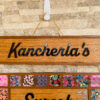 Name board with pattern tiles - Bubbly Decors