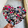 Heart collage Frame - Bubbly Decors
