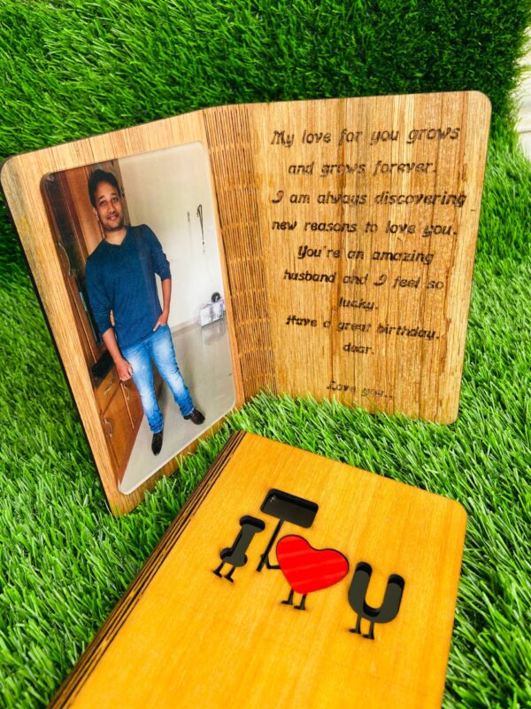 i love you greeting card - Bubbly Decors